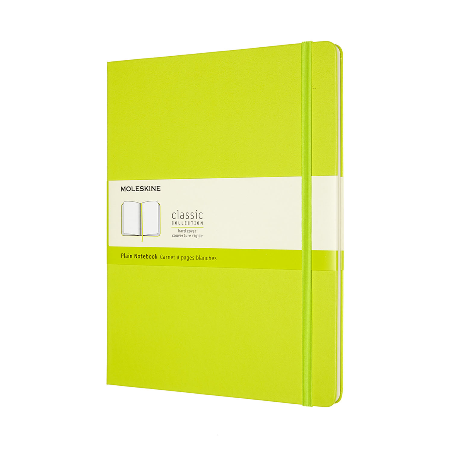 Moleskine Notebook XL Plain Hard Lemon Green